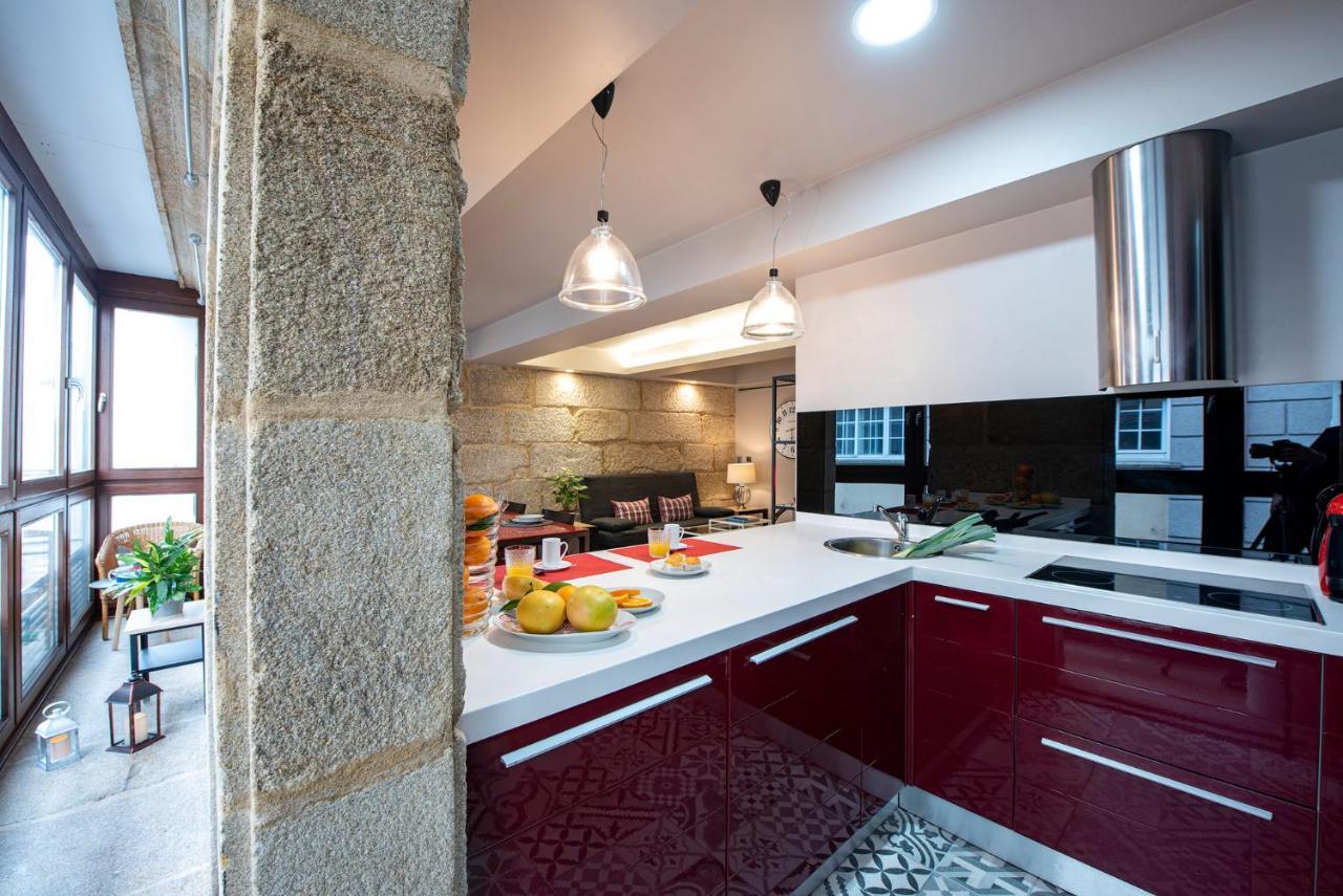Apartamento En Zona Monumental Pontevedra Eksteriør billede